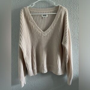 PINK Victorias Secret Women’s VNeck Sweater Size S